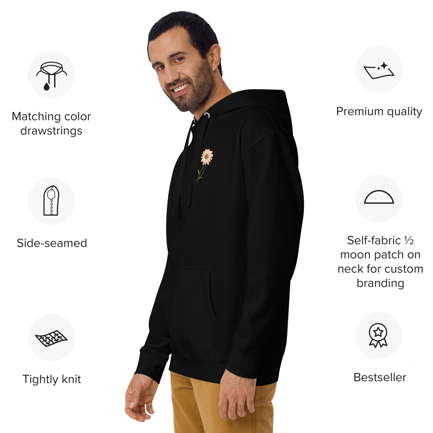 “Be Gentle With Yourself”  Unisex Affirmation Hoodie